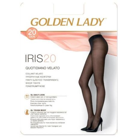 Колготки Golden Lady IRIS 20 den, размер 4-L, nero (черный)