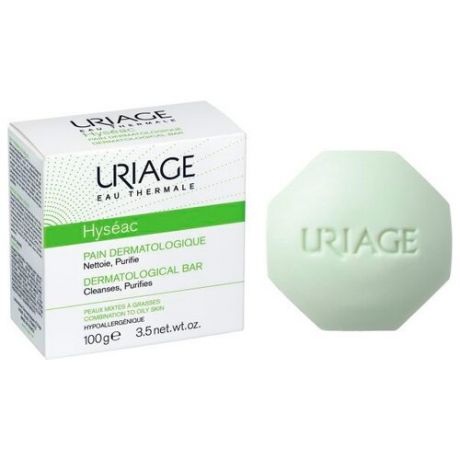 Uriage мыло дерматологическое Hyseac, 100 г