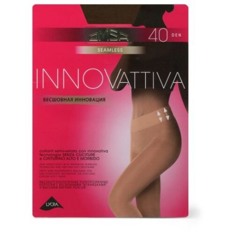 Колготки Omsa Innovattiva 40 den, размер 5-MAXI, lola (коричневый)