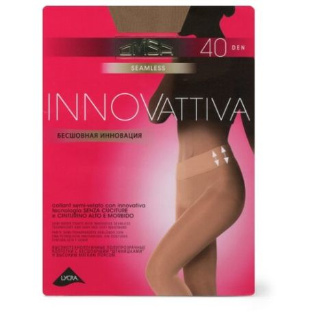 Колготки Omsa Innovattiva 40 den, размер 3-M, caramello (коричневый)