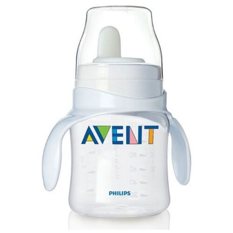 Philips AVENT Тренировочный набор Anti-colic SCF638/01, 120 мл с 4 мес., белый