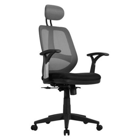 Компьютерное кресло Brabix Saturn ER-400 офисное, обивка: текстиль, цвет: черный/серый