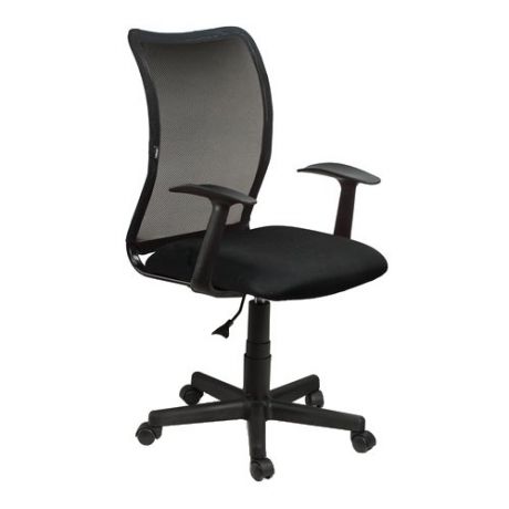 Компьютерное кресло Brabix Spring MG-307 офисное, обивка: текстиль, цвет: черный
