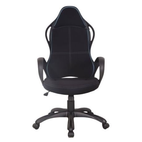 Компьютерное кресло Brabix Force EX-516 офисное, обивка: текстиль, цвет: черный/синий