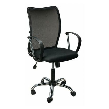 Компьютерное кресло Brabix Spring MG-308 офисное, обивка: текстиль, цвет: черный