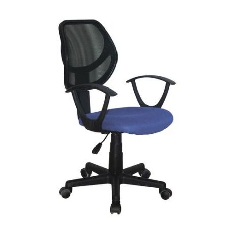 Компьютерное кресло Brabix Flip MG-305 офисное, обивка: текстиль, цвет: синий/черный