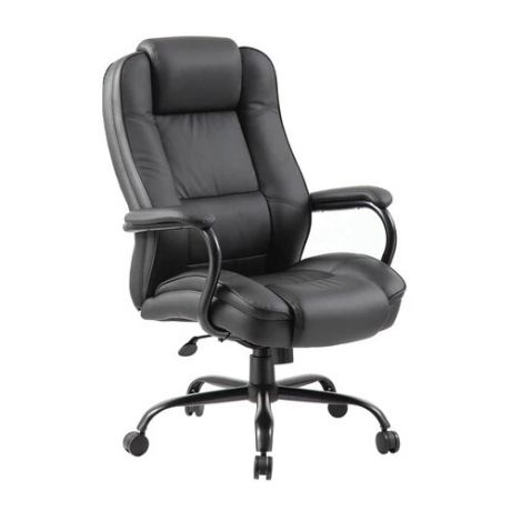 Компьютерное кресло Brabix Heavy Duty HD-002 для руководителя, обивка: искусственная кожа, цвет: черный