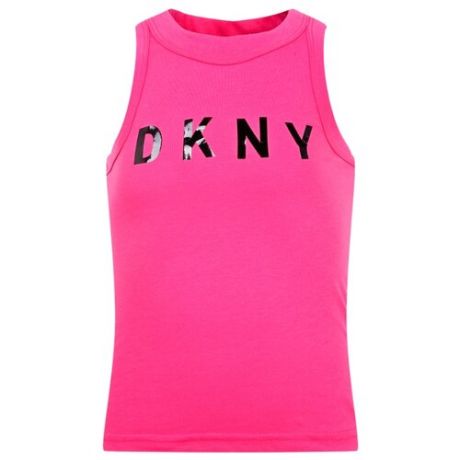 Майка DKNY размер 174, розовый
