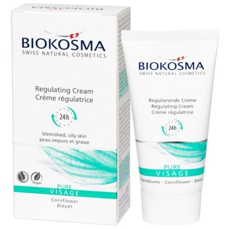 BIOKOSMA Крем нормализующий Pure Visage, 50 мл