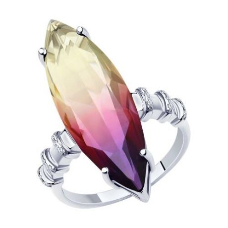 Diamant Кольцо из серебра 94-310-00502-1, размер 17