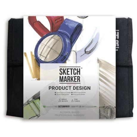 SketchMarker Набор маркеров Product Design, 36 шт.