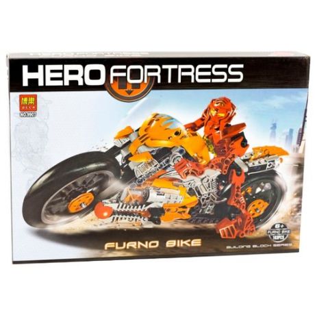 Конструктор BELA (Lari) Hero Fortress 9907 Мотоцикл Фурно