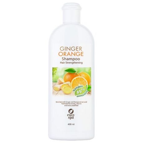 Easy spa шампунь Ginger Orange укрепляющий для ослабленных и поврежденных волос 400 мл