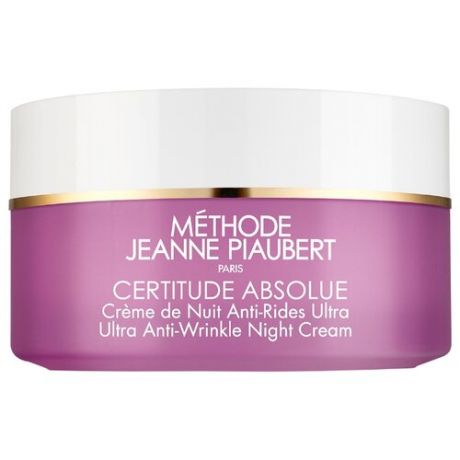 Methode Jeanne Piaubert Certitude Absolue Ultra Anti-Wrinkle Night Cream Ночной крем для лица против морщин, 50 мл