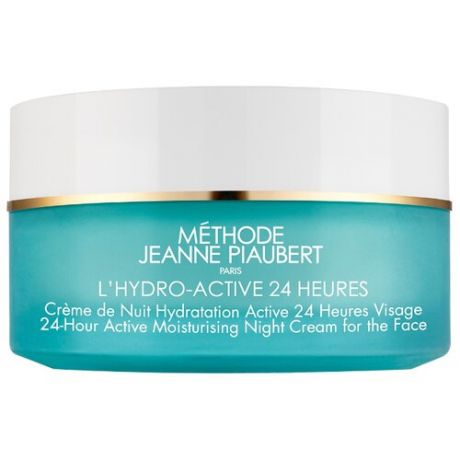 Methode Jeanne Piaubert L'Hydro-Active 24H Active Moisturising Night Cream for the Face Крем ночной для лица Интенсивно увлажняющий, 50 мл