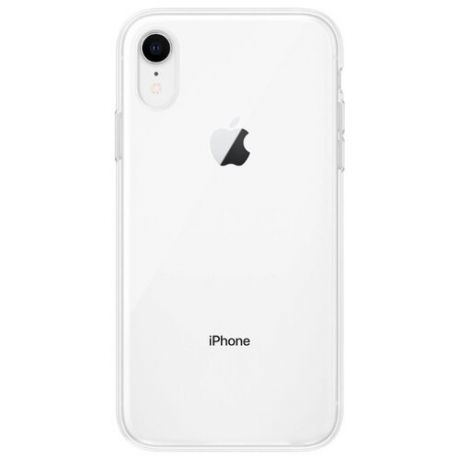 Чехол Gurdini для Apple iPhone Xr (силикон плотный прозрачный) бесцветный