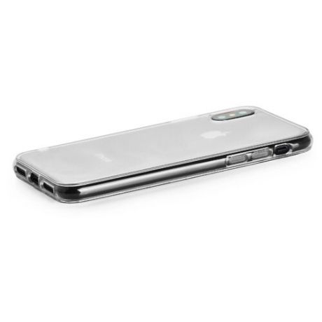 Чехол Gurdini для Apple iPhone Xs Max (силикон плотный прозрачный) бесцветный