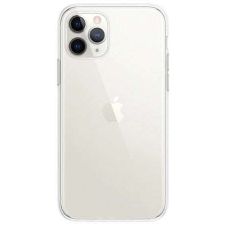 Чехол Gurdini для Apple iPhone 11 Pro Max (силикон плотный прозрачный) бесцветный