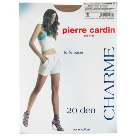 Колготки Pierre Cardin Charme, Basic Line 20 den, размер IV-L, visone (бежевый)