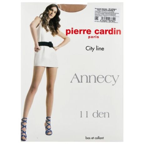 Колготки Pierre Cardin Annecy, City Line 11 den, размер III-M, noisette (бежевый)