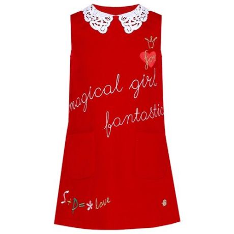 Платье Stefania Pinyagina размер 104, красный