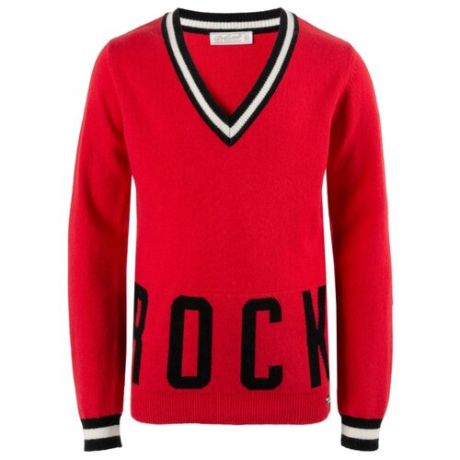 Пуловер Stefania Pinyagina размер 158, красный