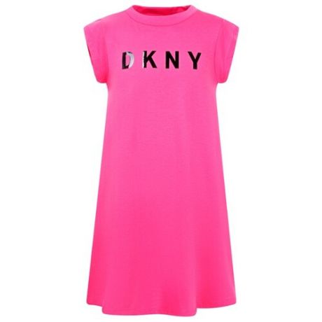 Платье DKNY размер 140, розовый