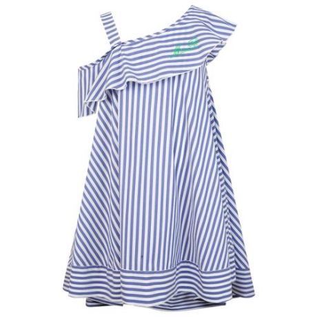 Платье Blumarine размер 140, Полоска/синий/белый