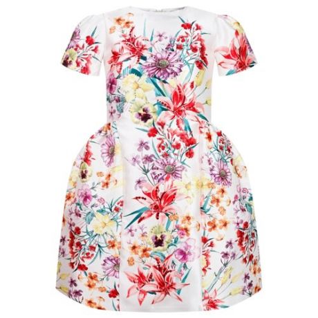Платье EIRENE размер 152, цветочный принт/кремовый/разноцветный