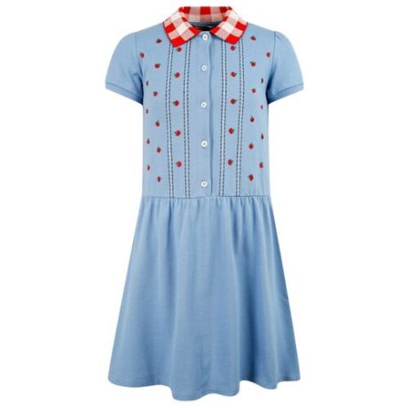 Платье GUCCI размер 140, голубой