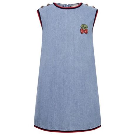 Платье GUCCI размер 104, голубой