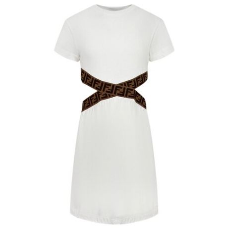Платье FENDI размер 152, белый