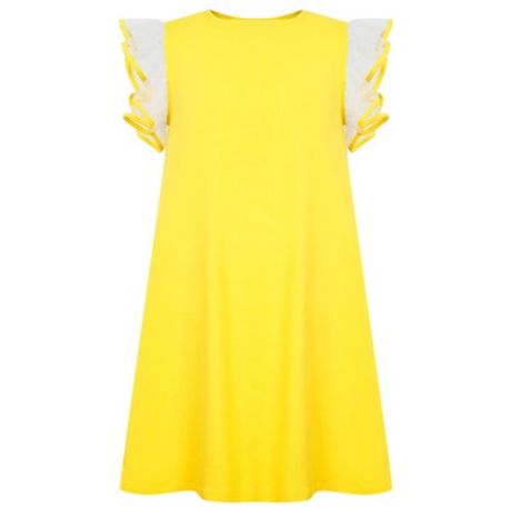 Платье Il Gufo размер 128, желтый