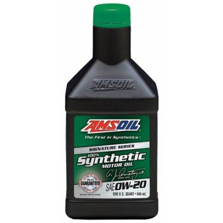 Моторное масло AMSOIL Signature Series Synthetic Motor Oil 0W-20 0.946 л