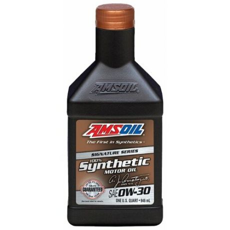Моторное масло AMSOIL Signature Series Synthetic Motor Oil 0W-30 0.946 л