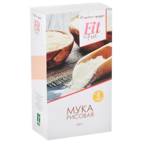 Мука Fit Feel рисовая, 0.5 кг