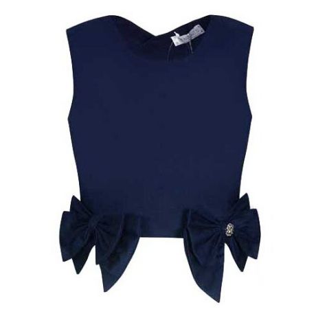 Блузка Stefania Pinyagina размер 164, темно-синий