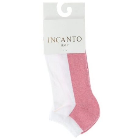 носки IBD731004 1 пара Incanto, 3, bianco/salmone