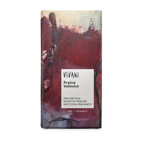 Шоколад Vivani молочный с пралине, 100 г