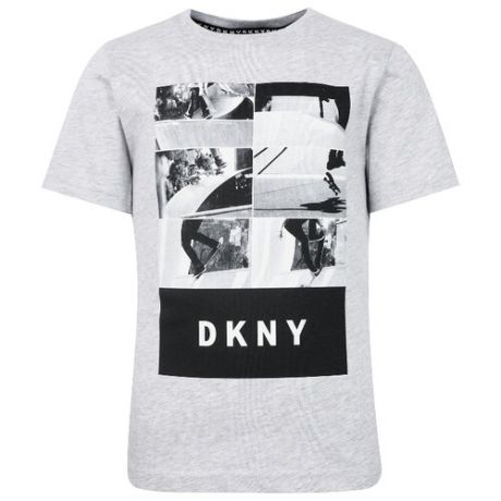 Футболка DKNY размер 164, серый