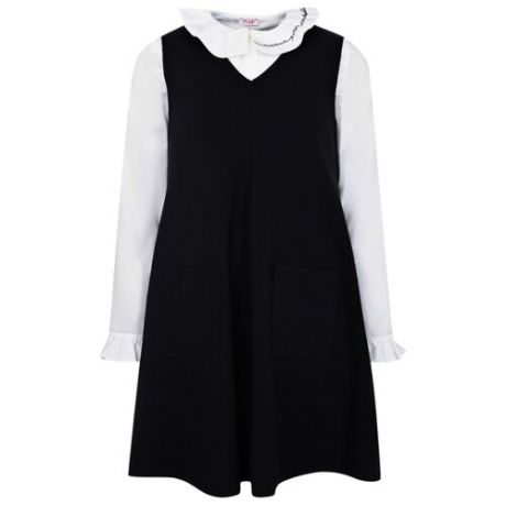 Комплект одежды Il Gufo размер 98, черный/белый