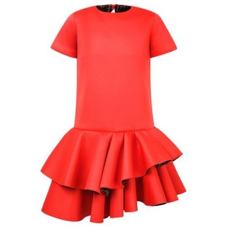Платье FENDI размер 140, красный