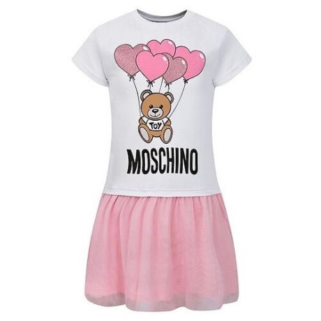 Платье MOSCHINO размер 116, белый