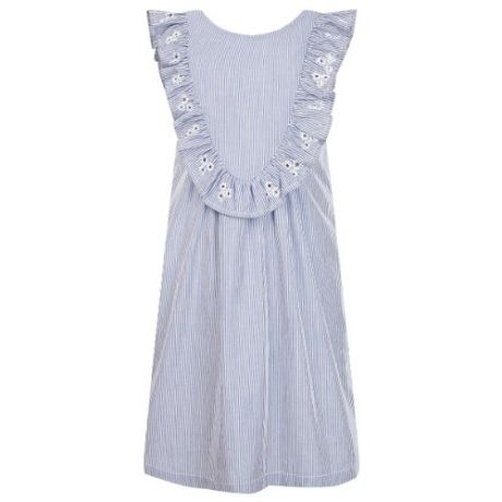 Платье Sonia Rykiel размер 140, белый/голубой/полоска