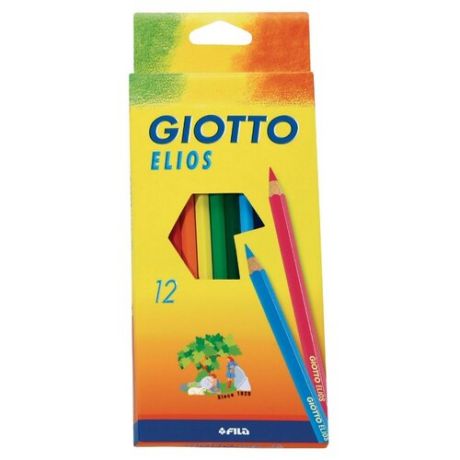 GIOTTO Цветные карандаши 12 цветов (275000)
