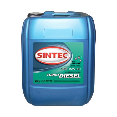 Моторное масло SINTEC Turbo Diesel 15W-40 20 л