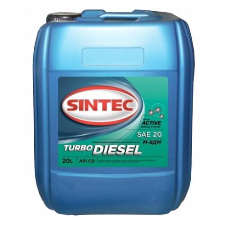 Моторное масло SINTEC Turbo Diesel М8ДМ 20 л