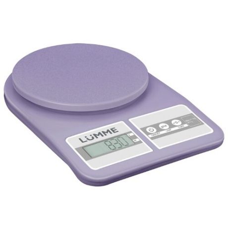 Кухонные весы LUMME LU-1345 лиловый аметист