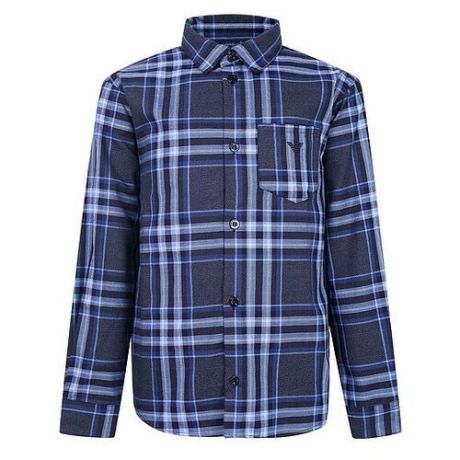 Рубашка EMPORIO ARMANI размер 104, синий