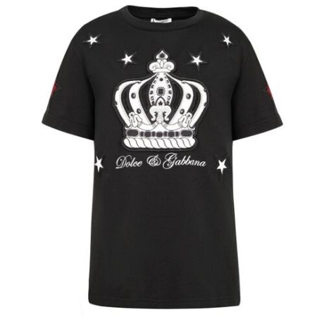 Футболка DOLCE & GABBANA размер 152, черный